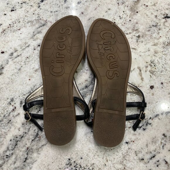 Circus by Sam Edelman | Cairo Black Thong Sandal | Size 9 Women's - Picture 9 of 10